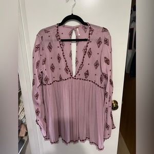 Free people baby doll style top